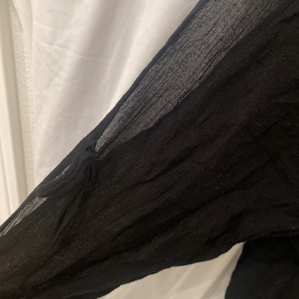 Johnny Was Calme Cold Shoulder Blouse Xs swim cover up - Picture 5 of 6